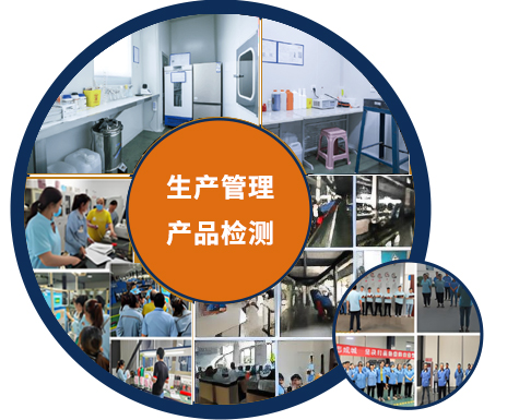 管理體系完善 產(chǎn)品雙標準檢測